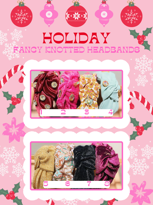 Holiday | Fancy Knotted Headbands