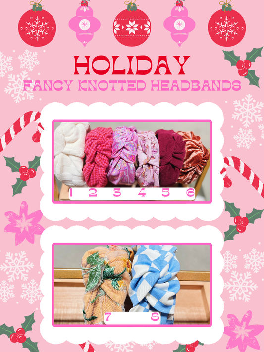 Holiday | Fancy Knotted Headbands (Continued)